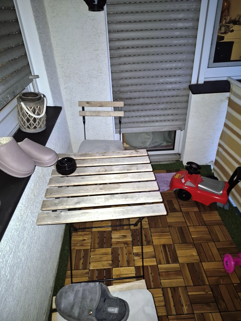 Balkon1 Etagenwohnung Mannheim